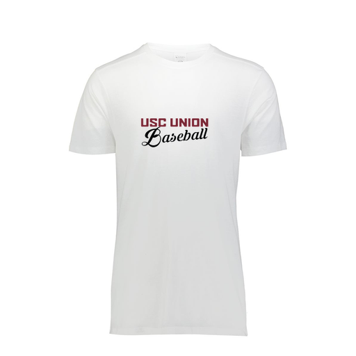 [FTSCUBWH-AS-LOGO2] Decker Men's Tri-Blend T-Shirt - Short Sleeve (Adult S, White, Logo 2)