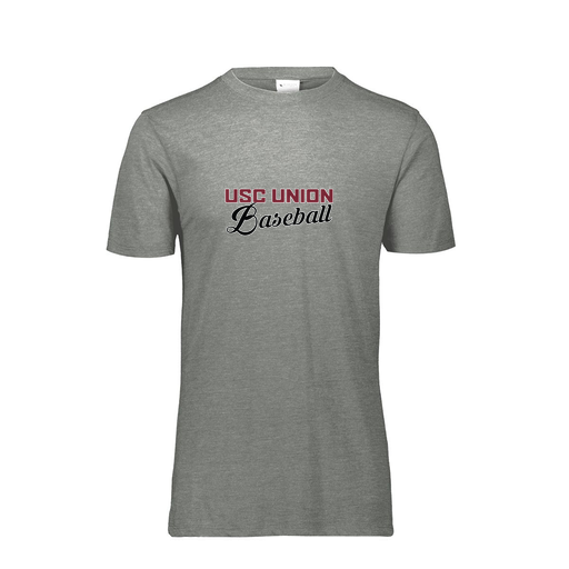 [FTSCUBGY-YS-LOGO2] Decker Youth Tri-Blend T-Shirt - Short Sleeve (Youth S, Gray, Logo 2)