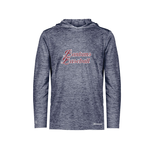 [FOLHCGNV-YS-LOGO3] Decker Youth Charge Hoodie (Youth S, Navy, Logo 3)