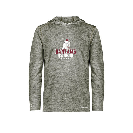 [FOLHCGGY-YS-LOGO1] Decker Youth Charge Hoodie (Youth S, Gray, Logo 1)