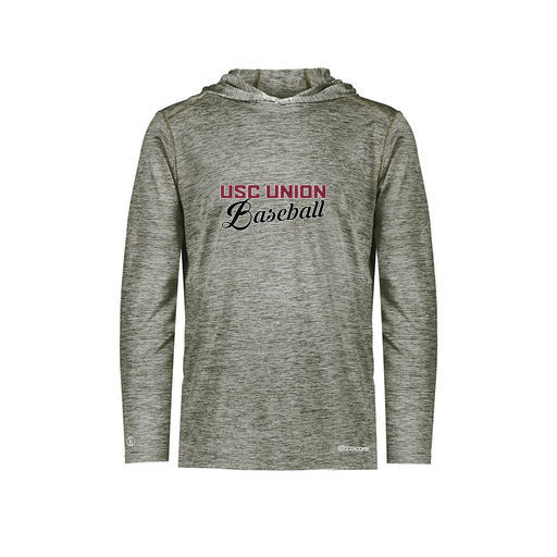 [FOLHCGGY-YS-LOGO2] Decker Youth Charge Hoodie (Youth S, Gray, Logo 2)