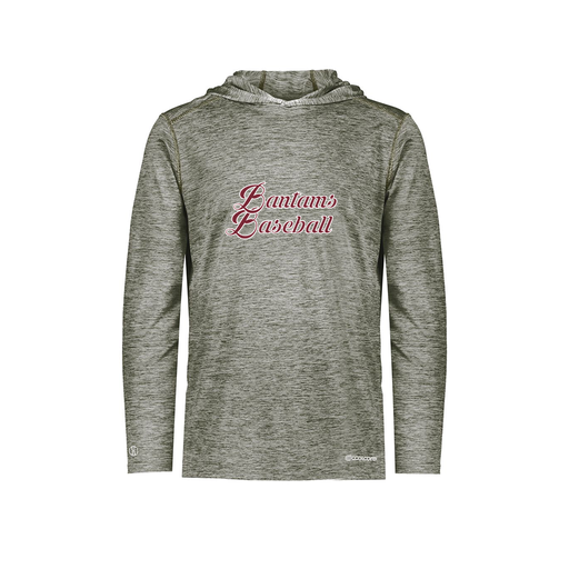 [FOLHCGGY-YS-LOGO3] Decker Youth Charge Hoodie (Youth S, Gray, Logo 3)